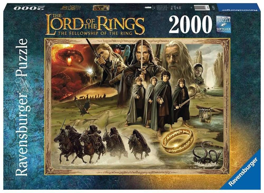 Image of Puzzle LOTR: The Fellowship of the Ring 2000 Teile