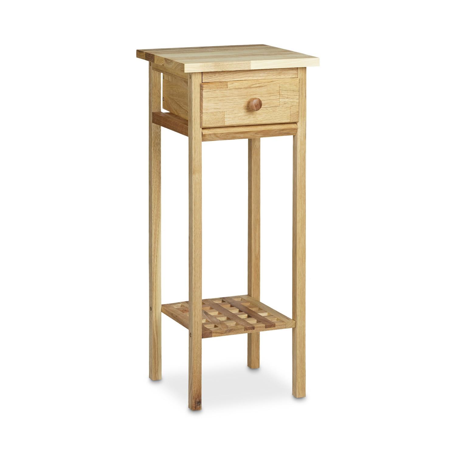 B2X Tavolino da telefono in noce  