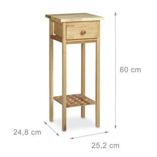 B2X Tavolino da telefono in noce  