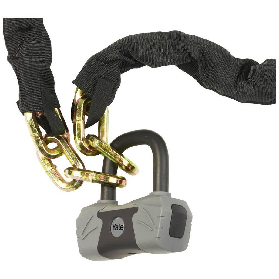 Yale  Kettenschloss 1.8 m Bügelschloss + Stahlkette 