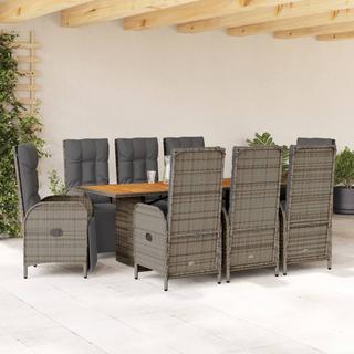 VidaXL Garten essgruppe poly-rattan  