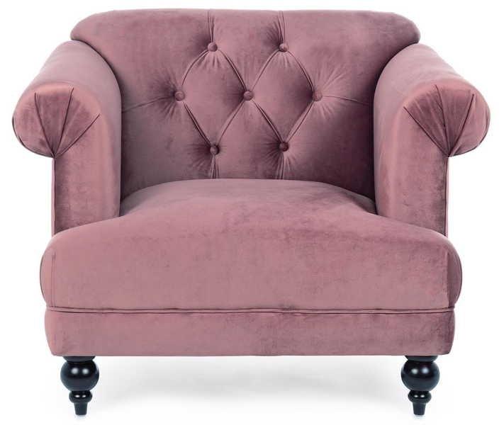 mutoni Fauteuil Blossom, vieux rose  