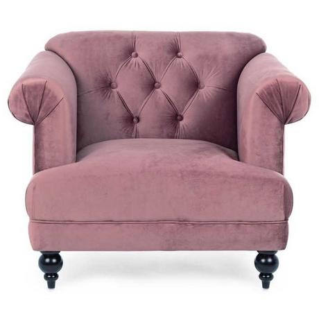 mutoni Fauteuil Blossom, vieux rose  