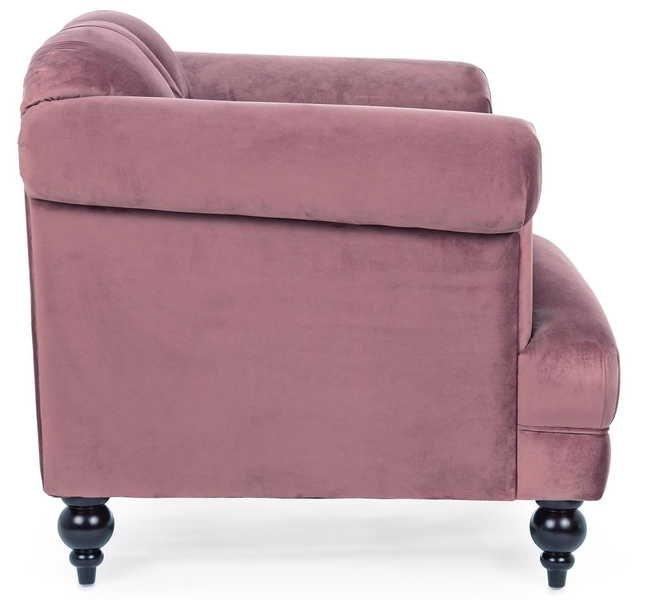 mutoni Fauteuil Blossom, vieux rose  