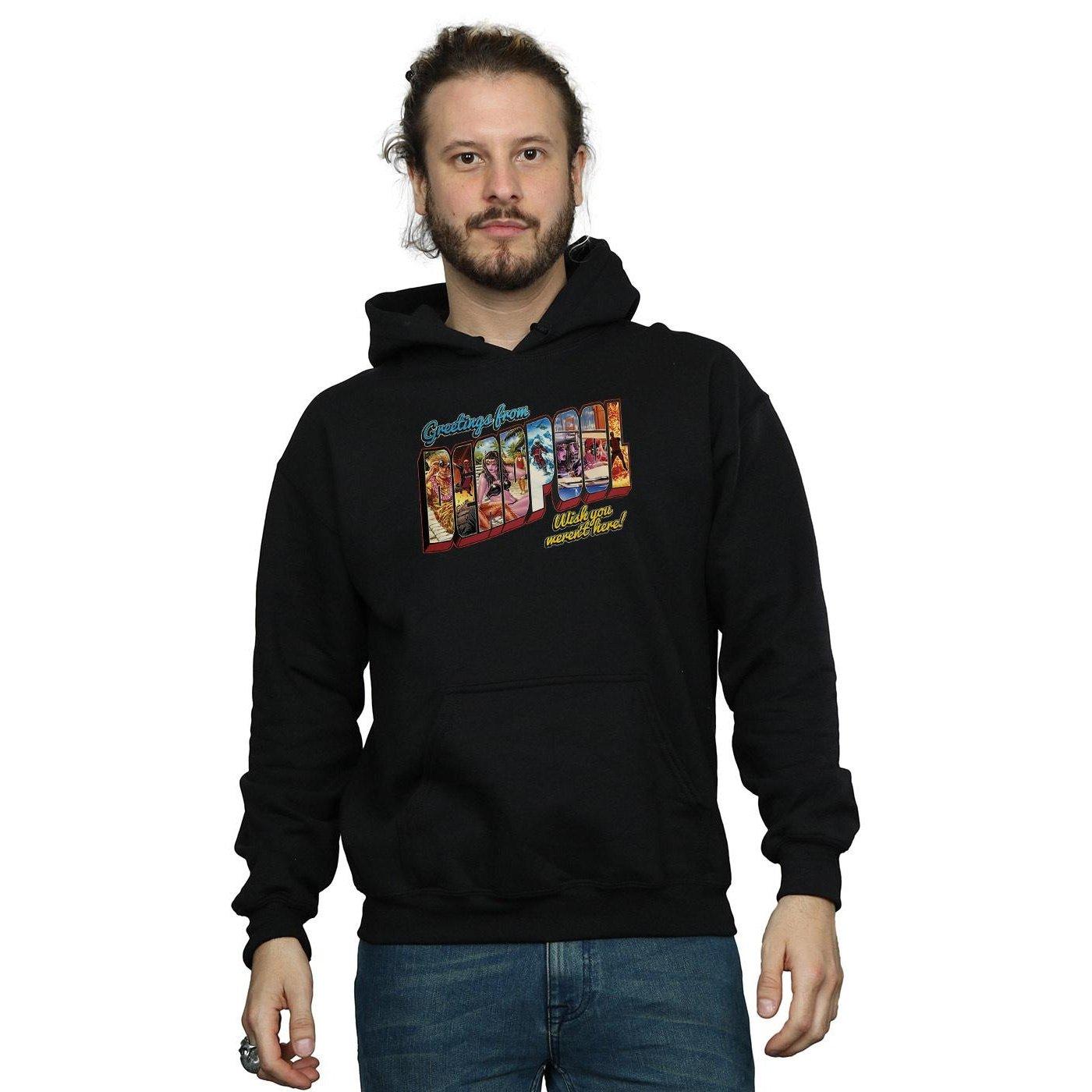 MARVEL  Sweat à capuche DEADPOOL GREETINGS 