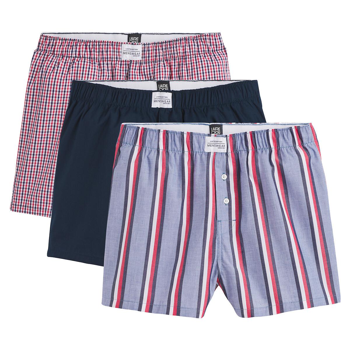 Image of 3er-pack Boxershorts Herren Blau M