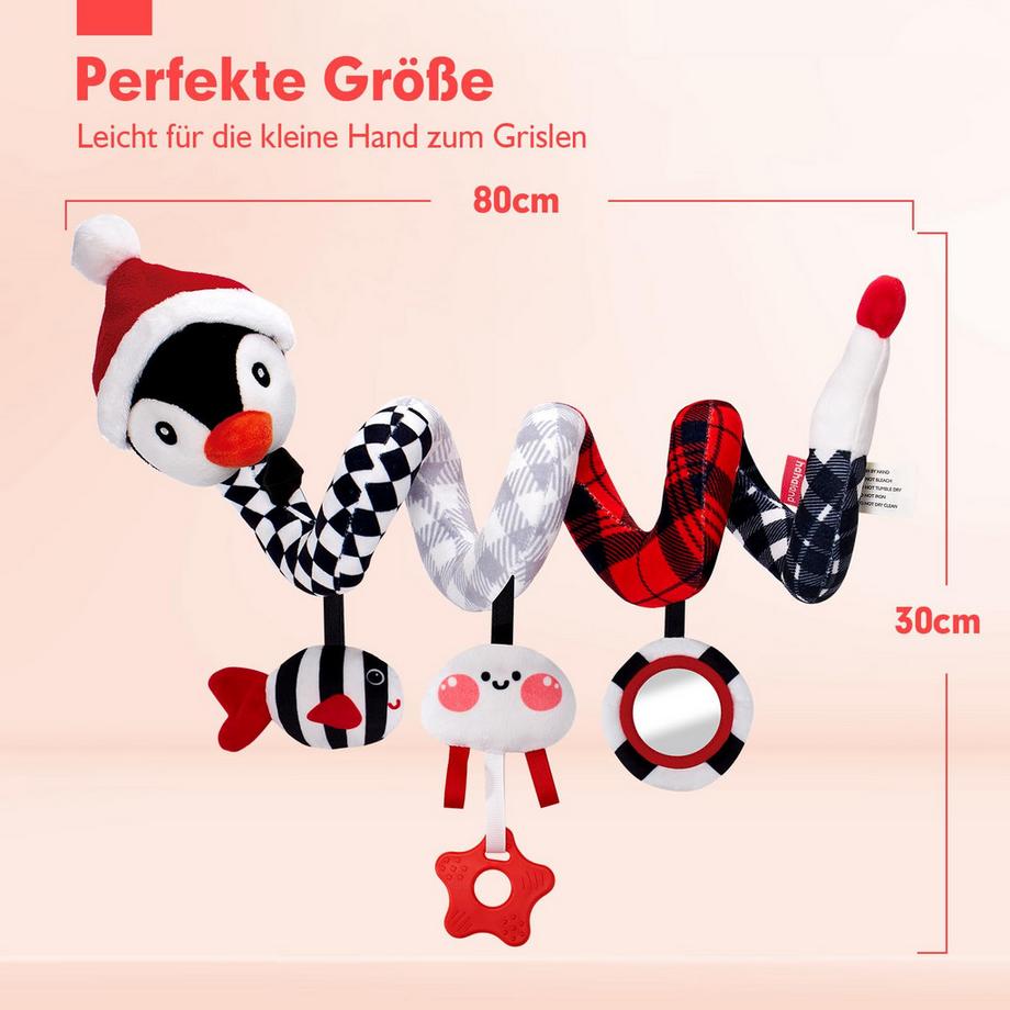 Activity-board  Kinderwagenspielzeug Kinderwagenkette Babyspielzeug Autositzspielzeug Für den Autositz des Babys 