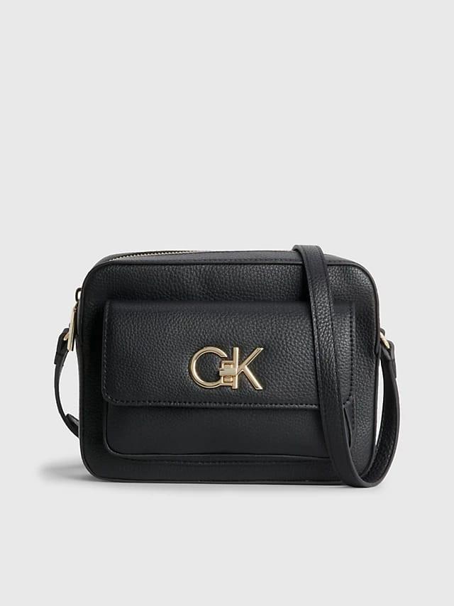 Calvin Klein  Re-lock camera bag w/flap pbl-0 