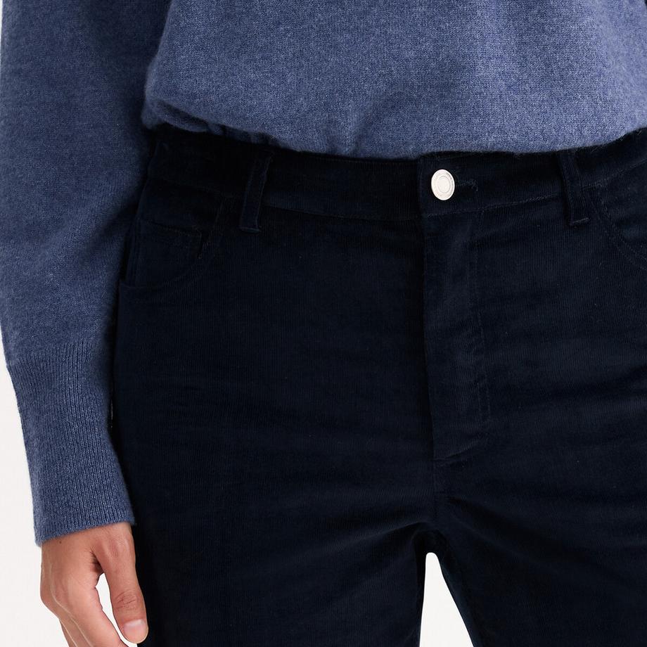 La Redoute Collections Pantalon bootcut en velours côtelé  