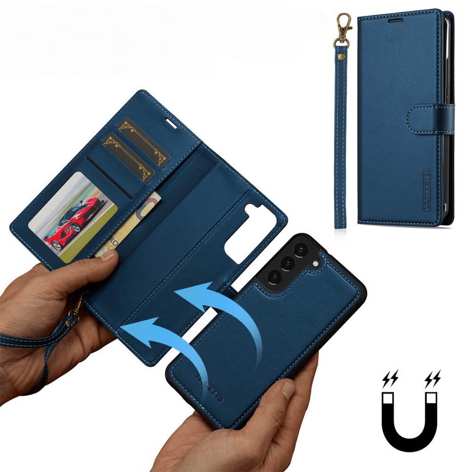 Cover-Discount  Galaxy S25+ Plus - LC.IMEEKE serie L2 custodia portafoglio divisibile 