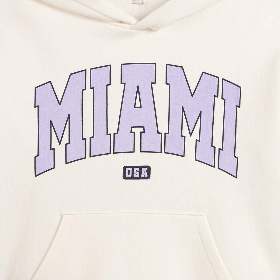 La Redoute Collections  2-teiliges Set aus Kapuzensweatshirt & Radlerhose 