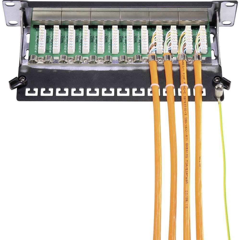 Renkforce  Patchpanel 12 Port 10″ CAT6 