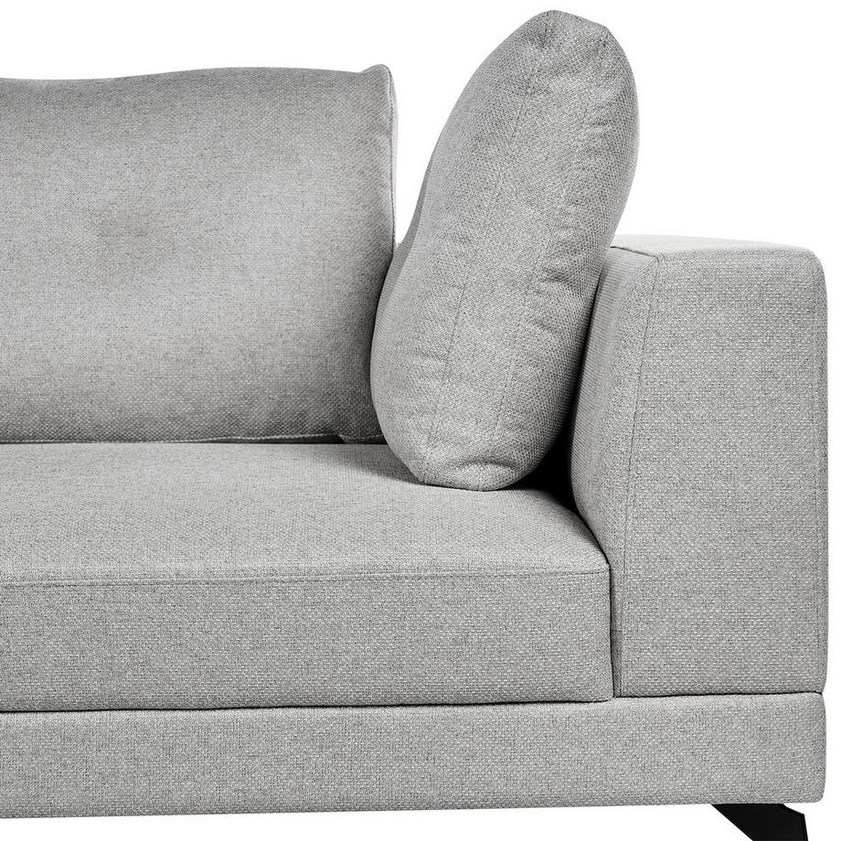 Beliani Ecksofa aus Kunstleinen Minimalistisch MARUM  