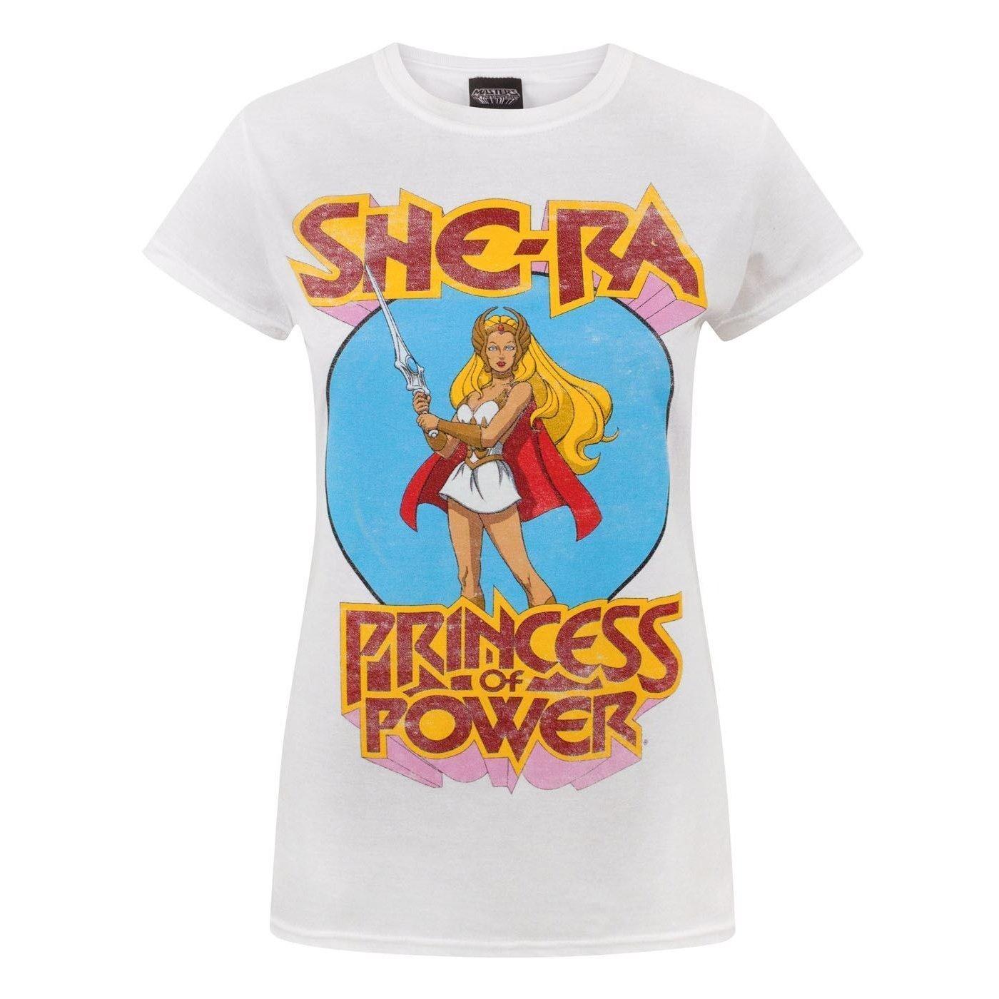 Image of Princess Of Power Tshirt Damen Weiss S