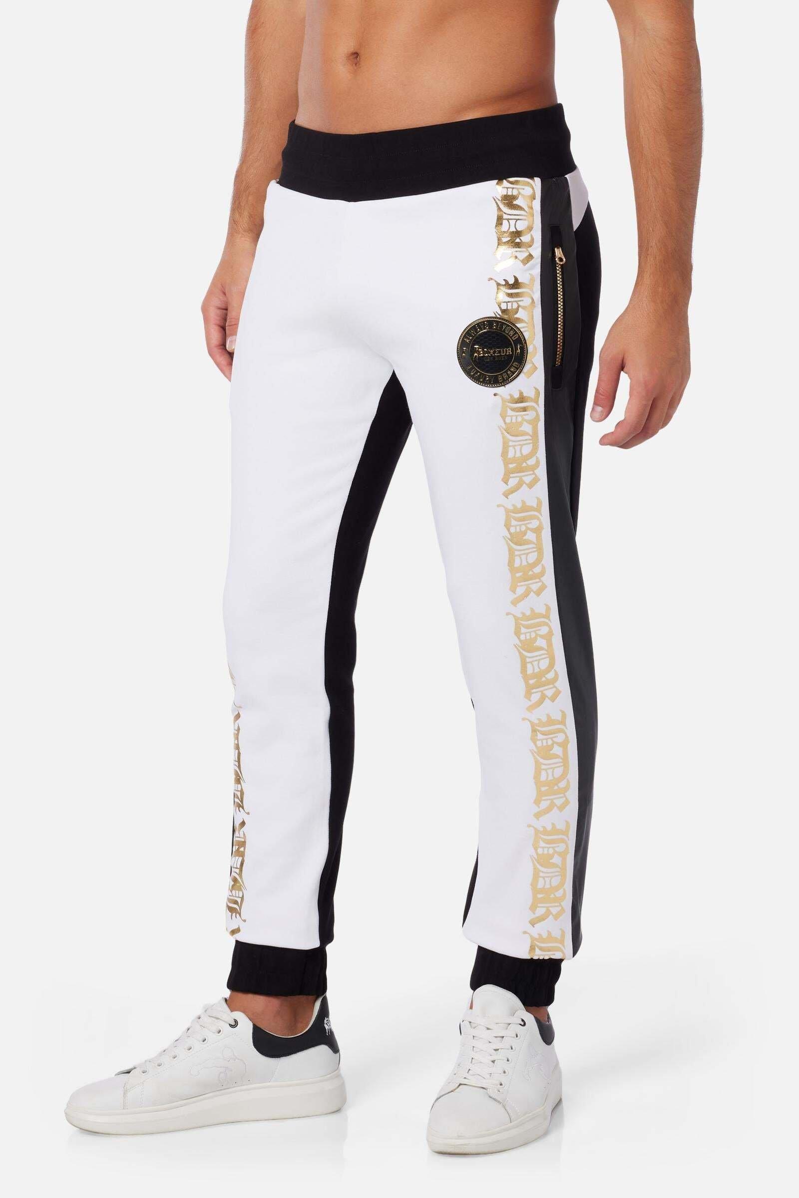 BOXEUR DES RUES  Jogginghosen Bicolour Sweatpants 