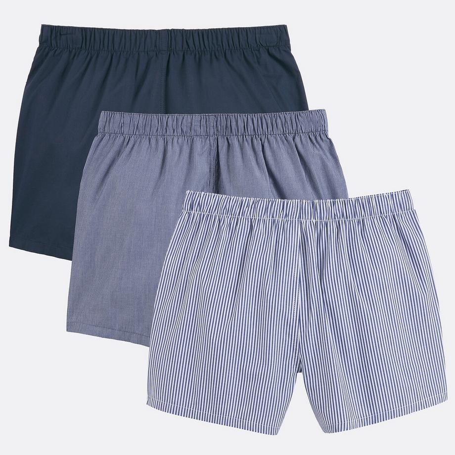 La Redoute Collections Lot de 3 Caleçons  