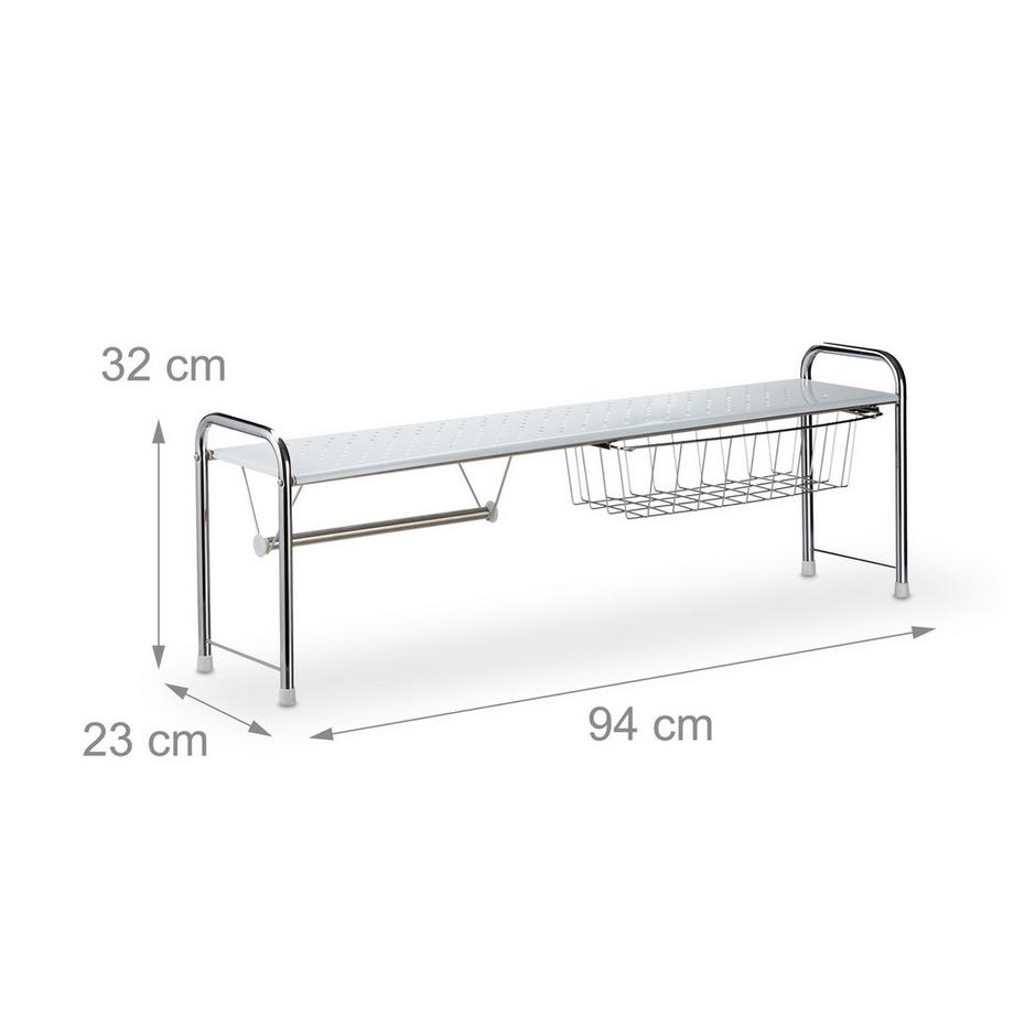 B2X  Waschbeckenablage mit Halter für Papierhandtücher 