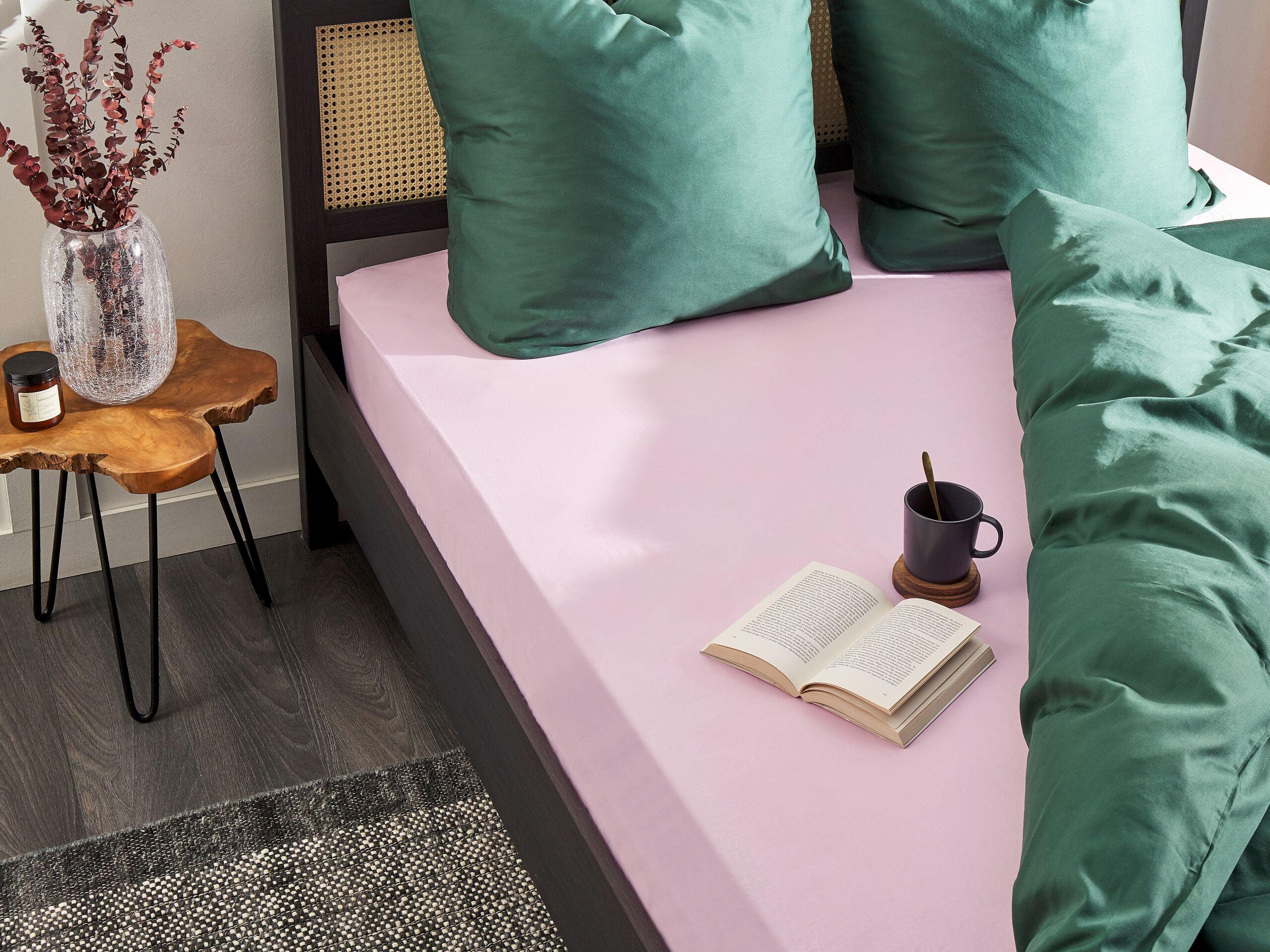 Beliani JANBU Drap Housse en Coton  