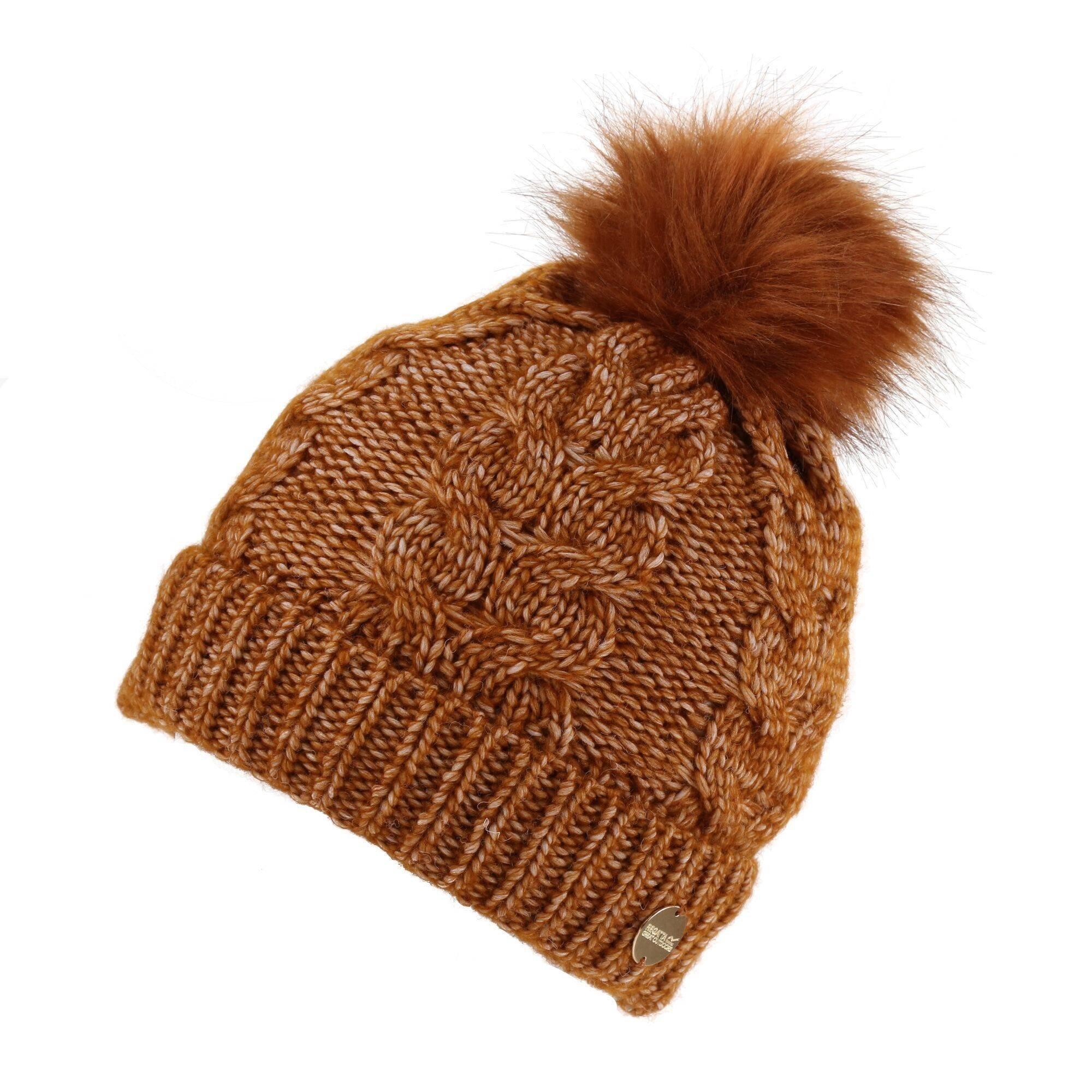 Image of Lovella Iii Mütze Damen Braun ONE SIZE