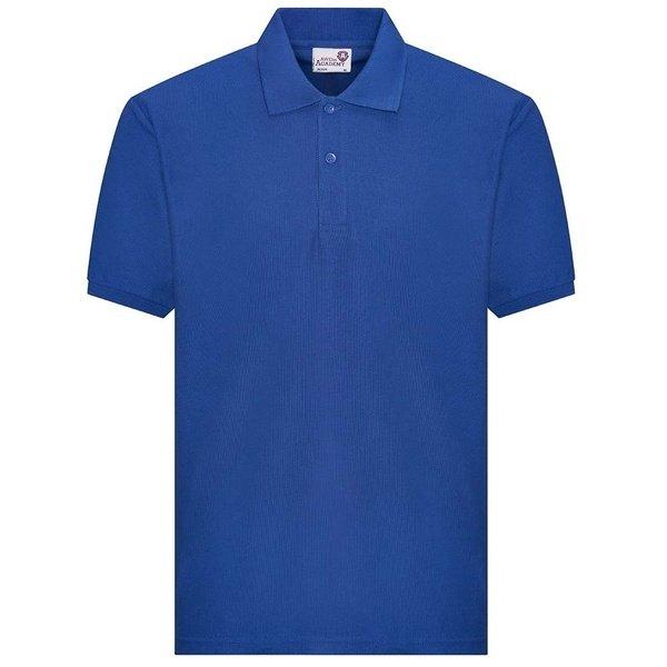 Image of Academy Poloshirt Unisex Königsblau M