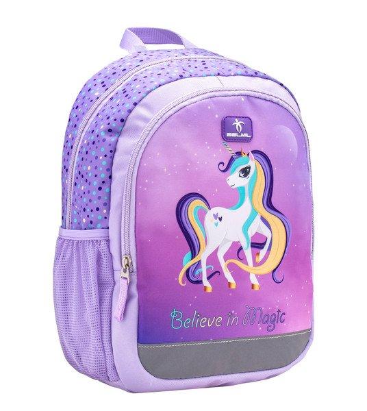 Belmil KIDDY PLUS Kindergartenrucksack Unicorn Purple  Violett