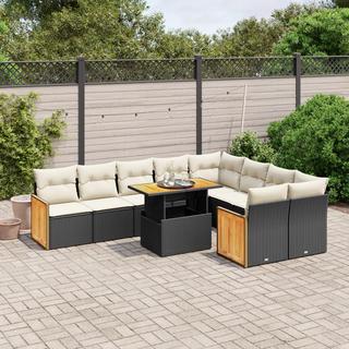 VidaXL Garten sofagarnitur poly-rattan  