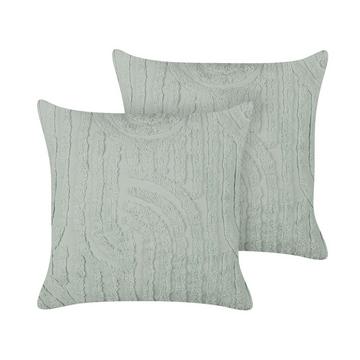Dekokissen 2er Set aus Baumwolle Modern TELLIMA