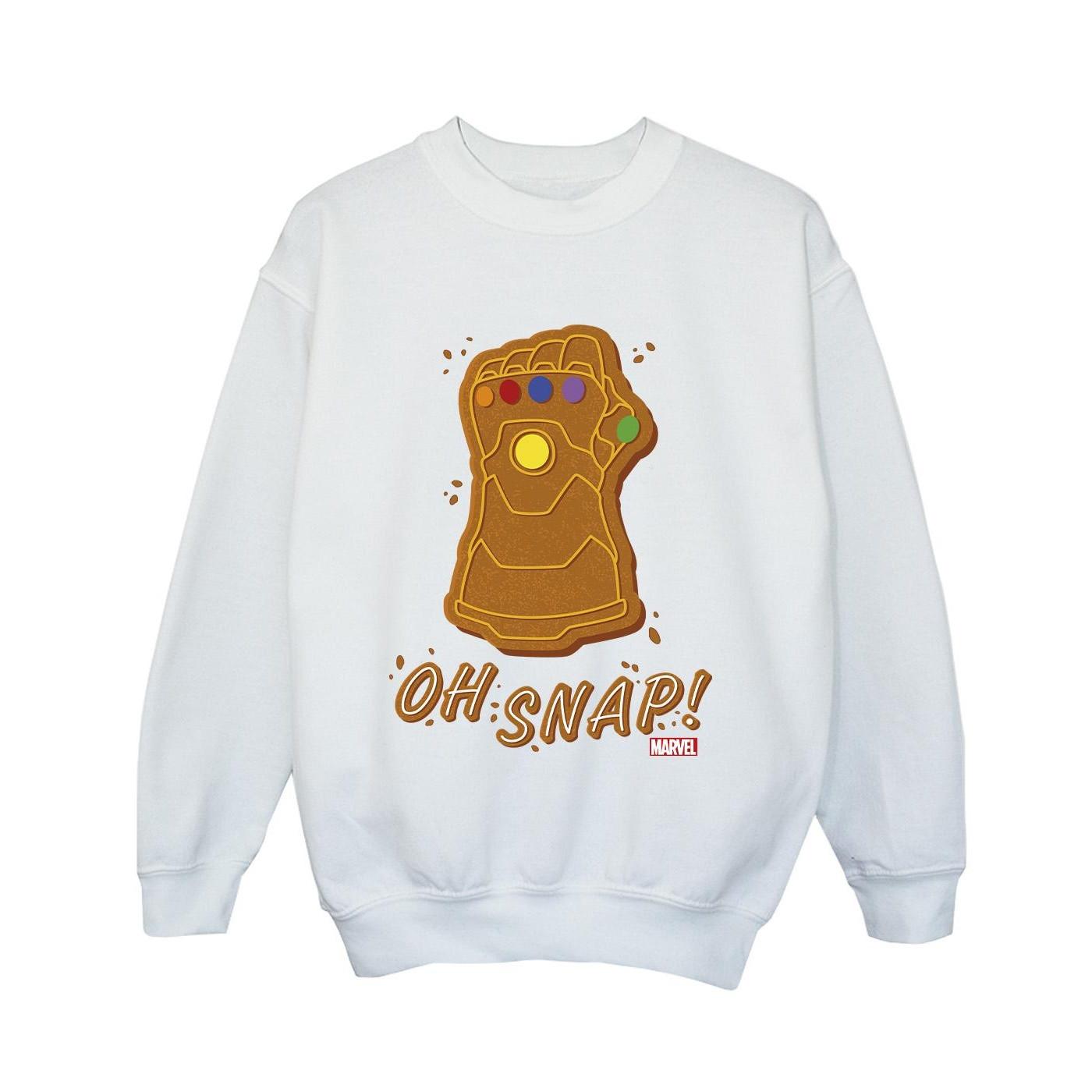 Image of Thanos Oh Snap Sweatshirt Jungen Weiss 152-158