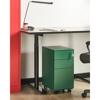 Beliani Armadietto da ufficio en Acciaio Moderno BOLSENA  