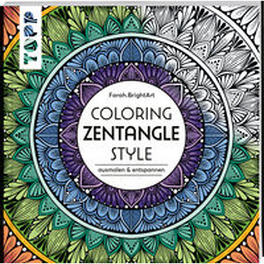Frech  Coloring Zentangle-Style 