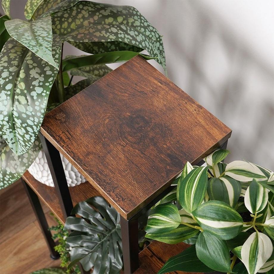 B2X  Metall-Blumenständer mit 6 Ebenen im Industriestil 