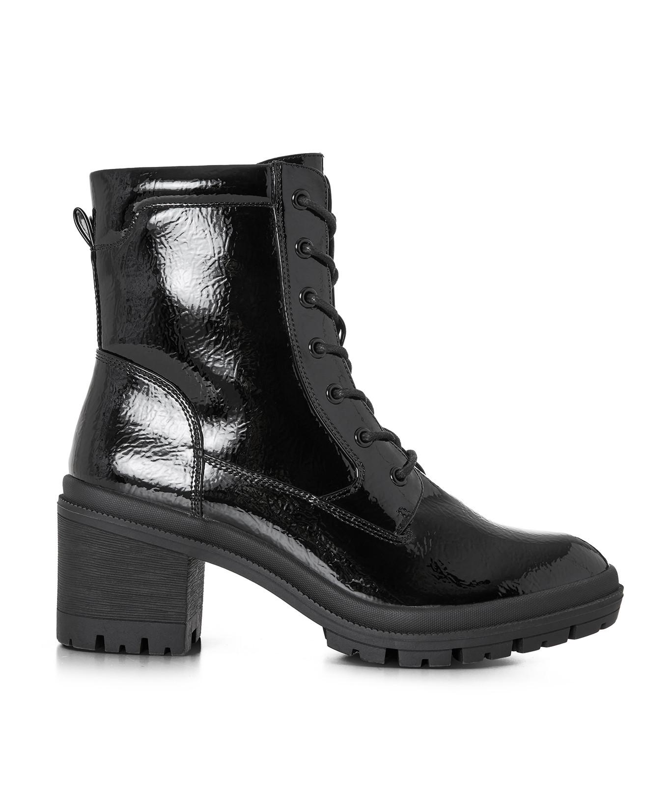 Joe Browns  Klobige Lack-Stiefeletten 