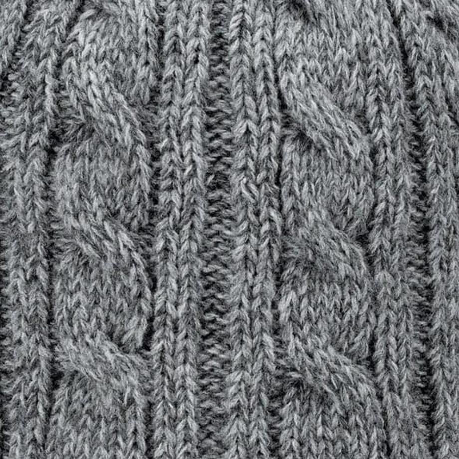 CABAIA Milky Kids Berretto Lavorato a Maglia con Pompon Intercambiabili  