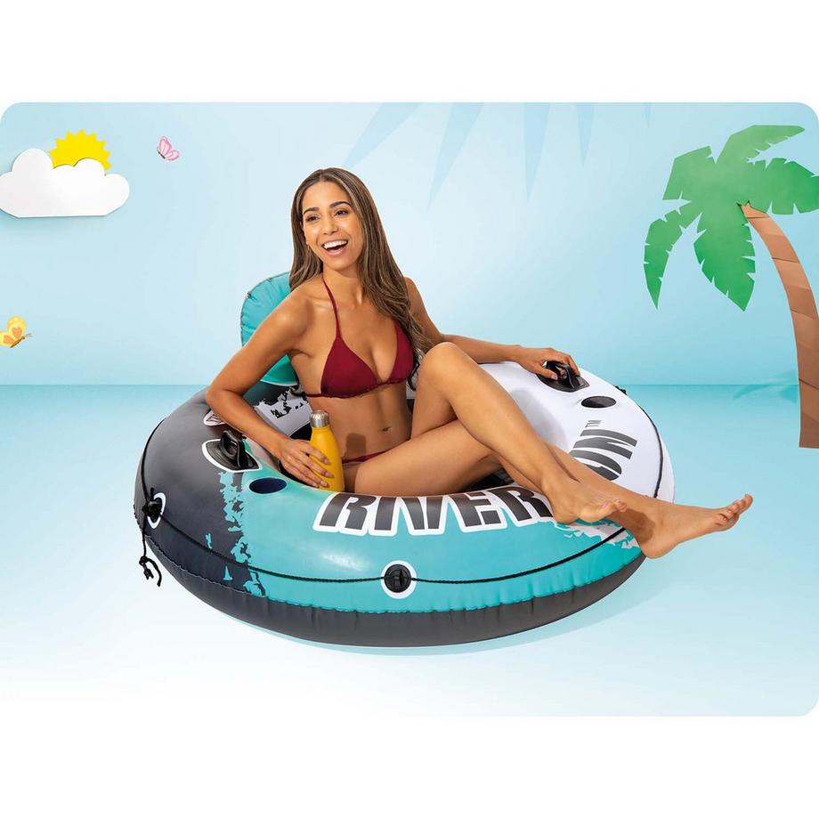 B2X  Salvagente River Run 135 cm, 2 maniglie Intex 56825 