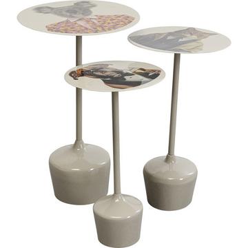 Table d'appoint Business Animal (lot de 3)