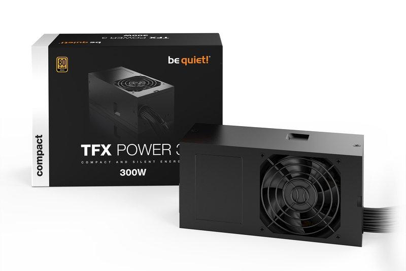 BE QUIET!  ! TFX POWER 3 300W Gold unité d'alimentation d'énergie 20+4 pin ATX Noir 