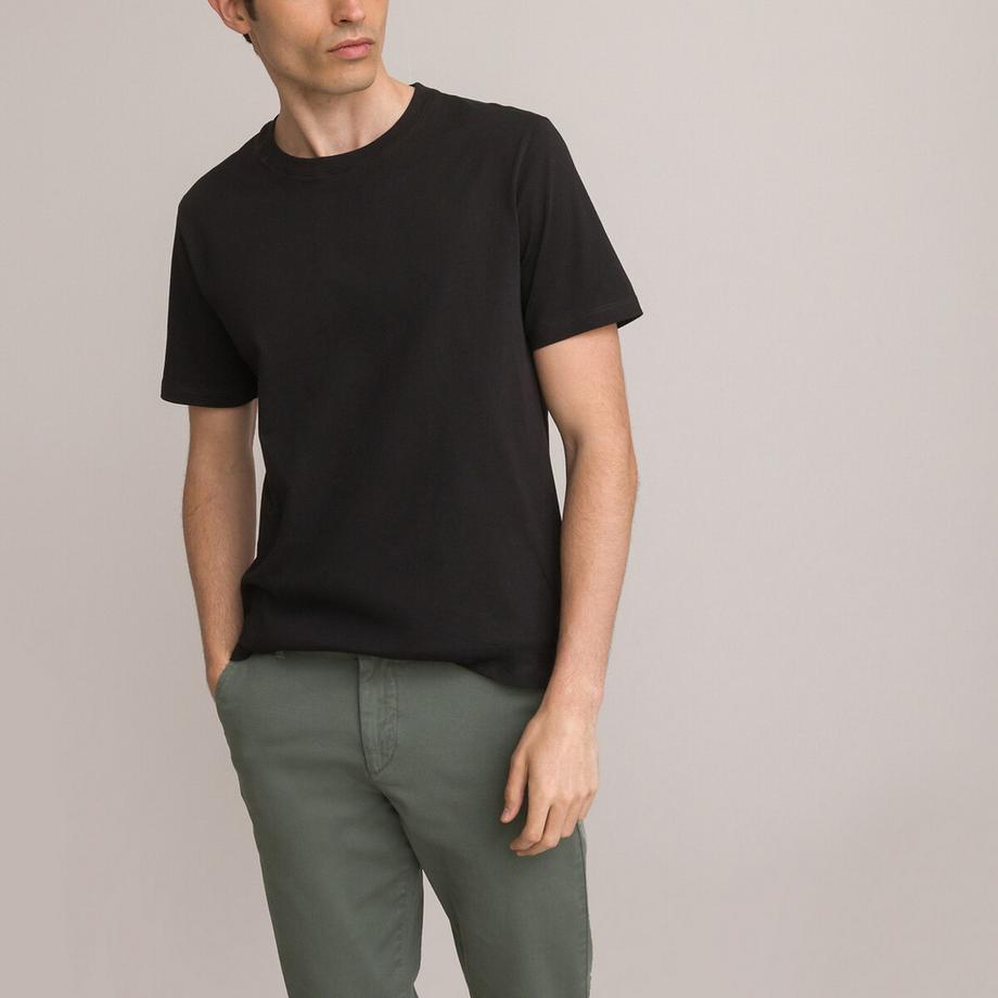 La Redoute Collections T-Shirt Col Rond Manches Courtes  