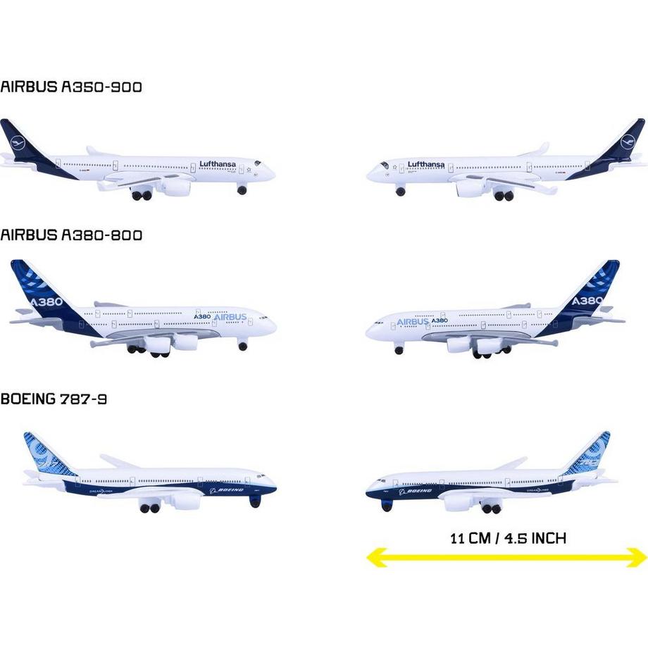 Majorette  Flugzeug Sortiment 