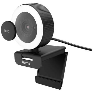 C-850 Pro Webcam 2560 x 1440 Pixel Klemm-Halterung, Standfuß, Stereo-Mikrofon