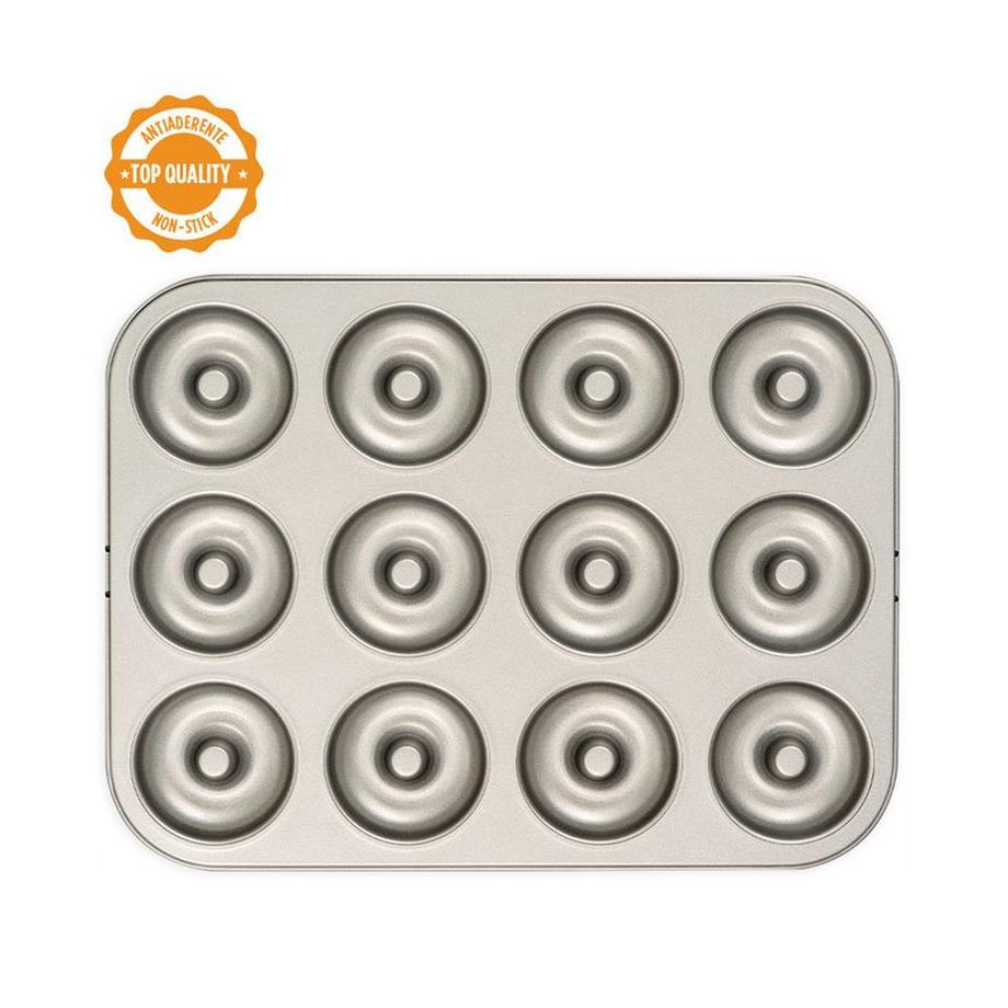Decora Klassische Donut Backform, 12 Stück  