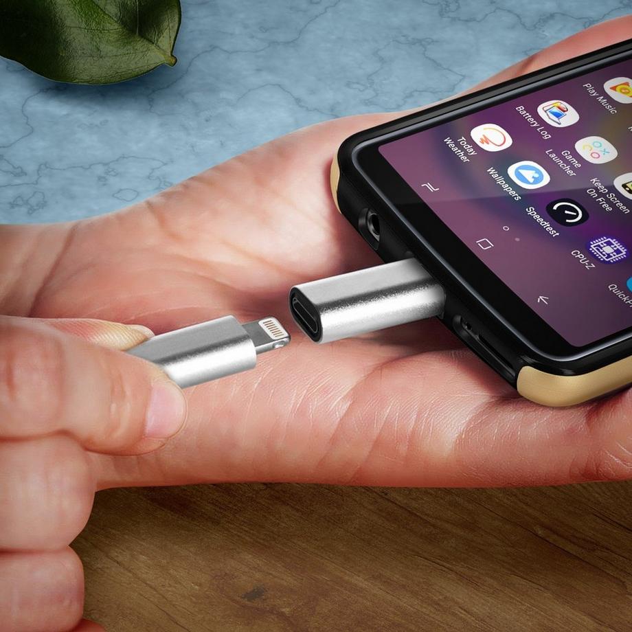 Avizar  Adaptateur Charge/Synchronisation Argent 