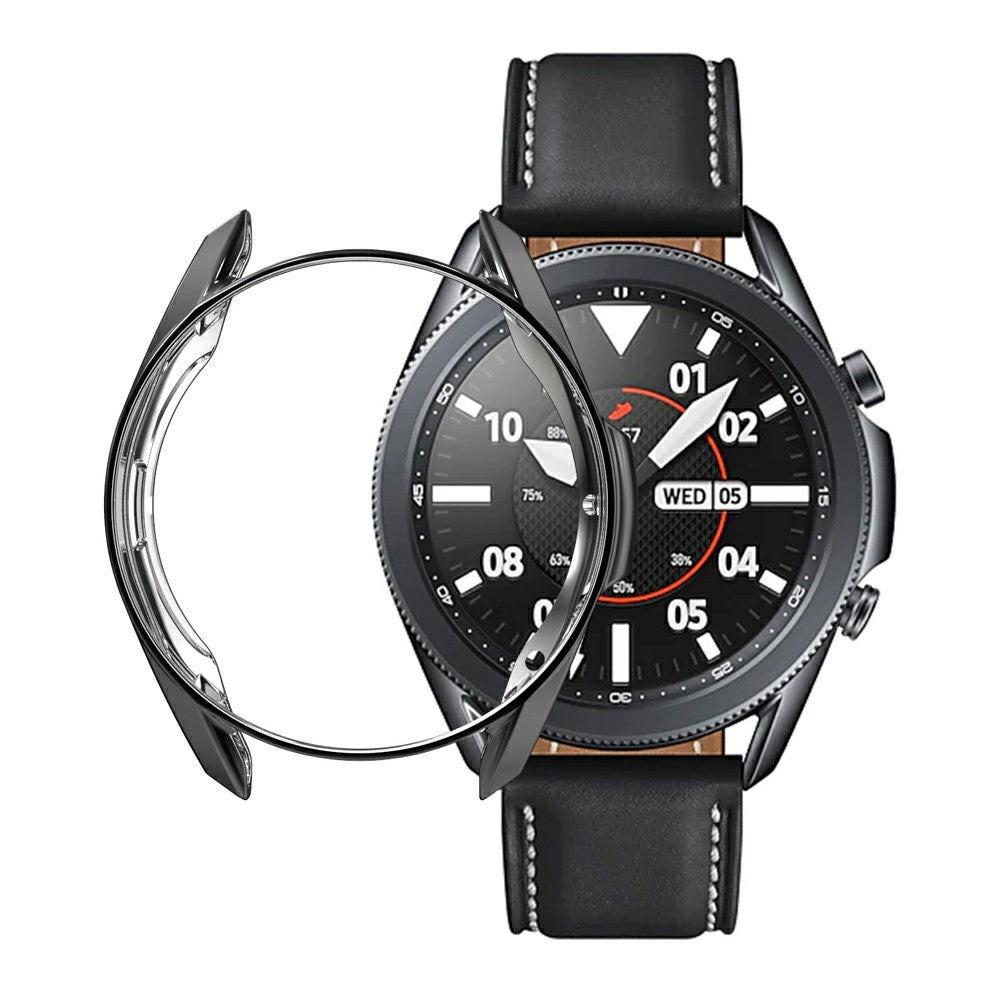 Cover-Discount  Galaxy Watch 3 45mm - Custodia di protezione in gomma nera 