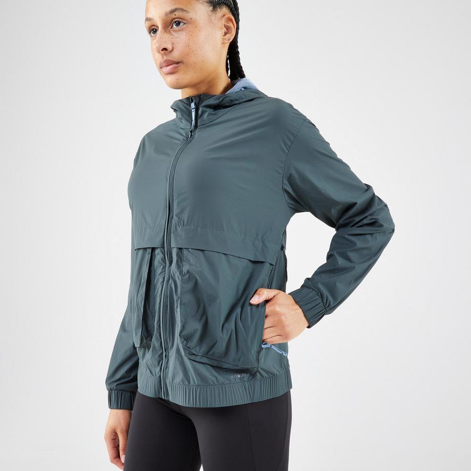 KIPRUN  Giacca running donna antivento 