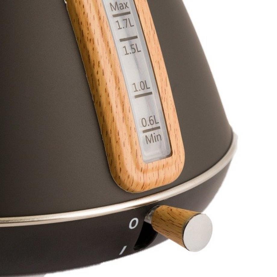 CREATE CREATE Retro bollitore elettrico 1,7 L 2200 W Nero  