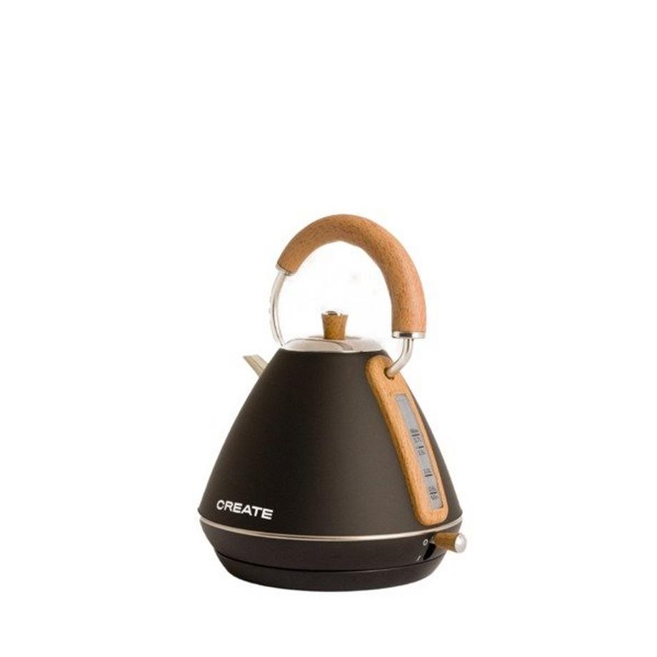 CREATE CREATE Retro bollitore elettrico 1,7 L 2200 W Nero  