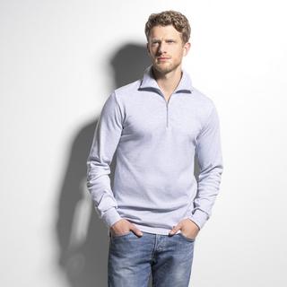 ISA bodywear Maglietta girocollo maniche lunghe con cerniera  