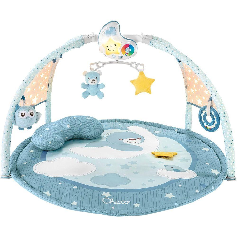 Image of Krabbeldecke Mit Spielbogen Gym Blau Unisex ONE SIZE