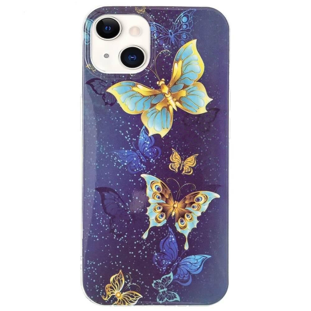 Cover-Discount  iPhone 15 Plus - Cover nottilucente in silicone 