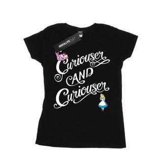 Disney  Tshirt ALICE IN WONDERLAND CURIOUSER 