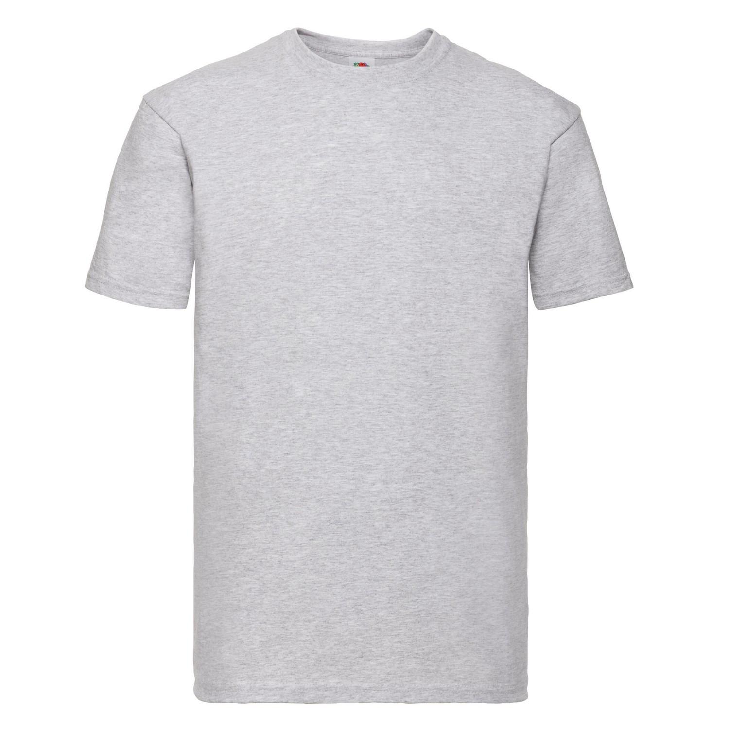 Image of Super Premium Tshirt Herren Grau XL